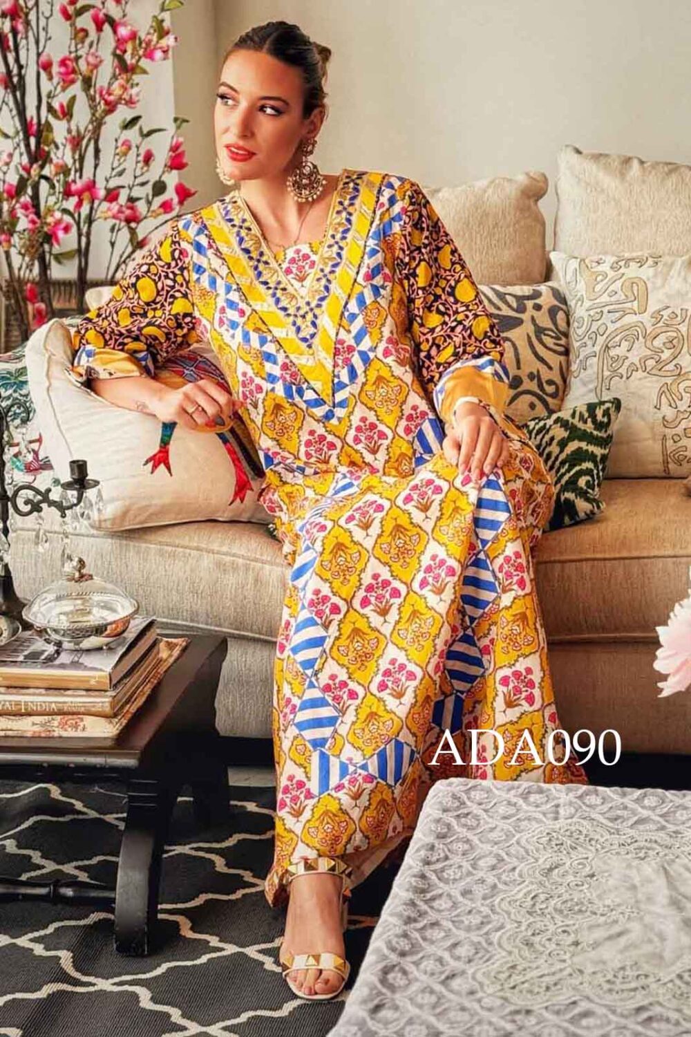 Summer Breeze Cotton Kaftan