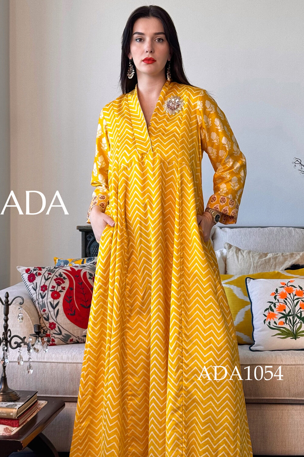 Zestful Sunset Kaftan