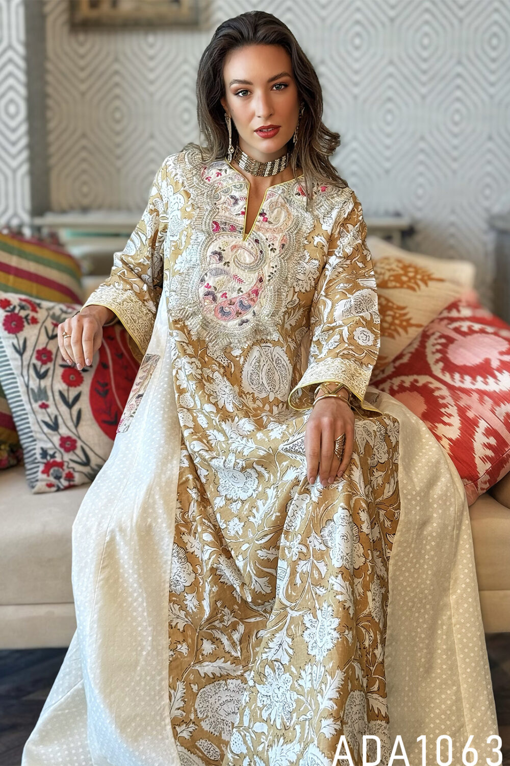 Divine Threadwork Kaftan