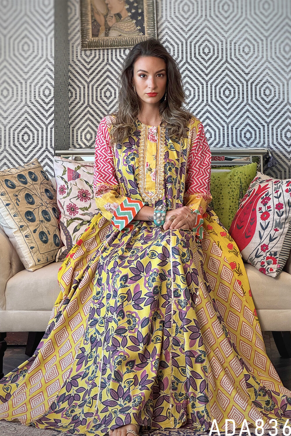 Resplendent Garden Kaftan