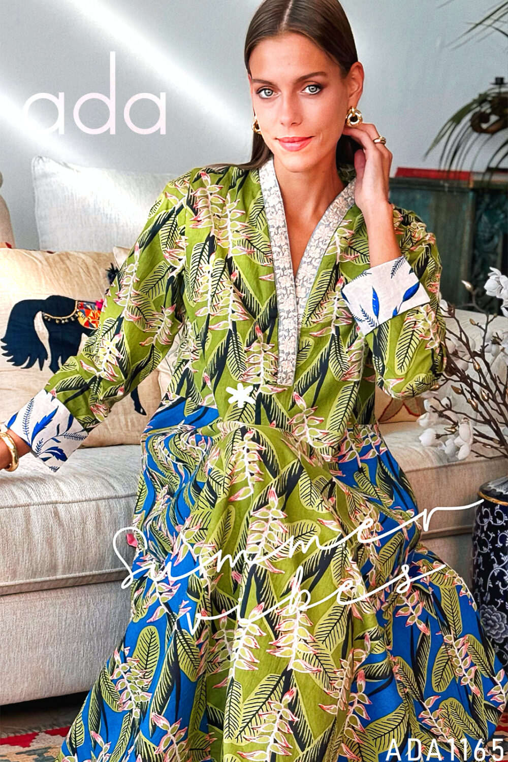 Opaline Oasis Kaftan