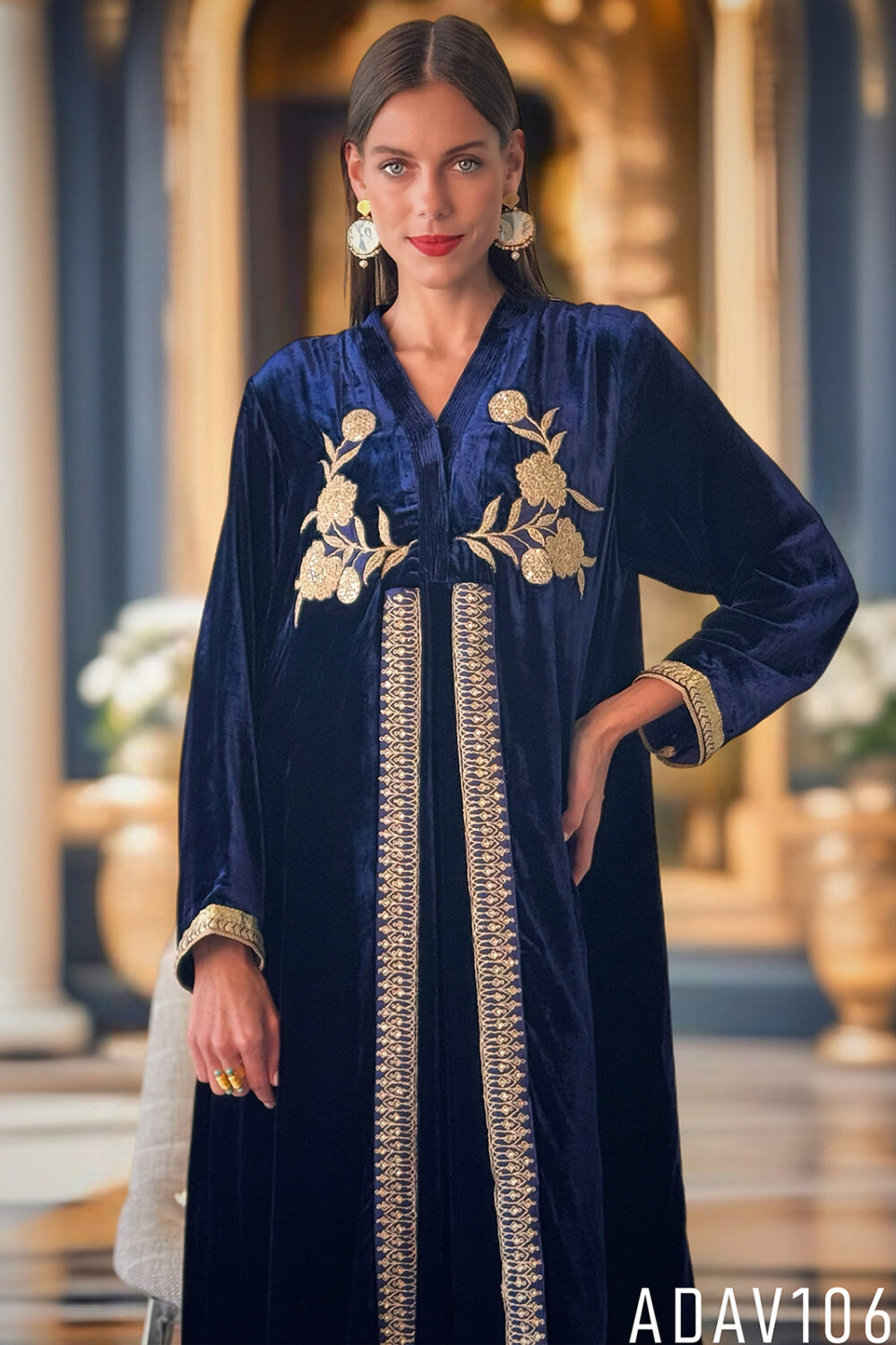 Winter Plume Kaftan