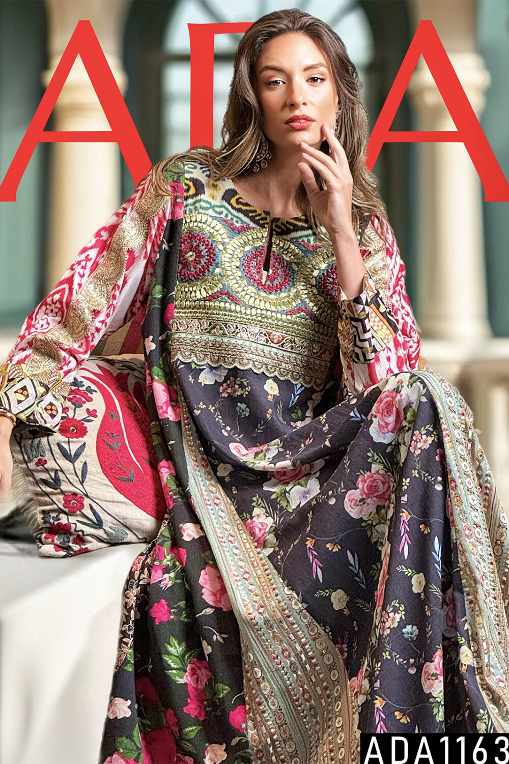 Apsara's Thread Kaftan