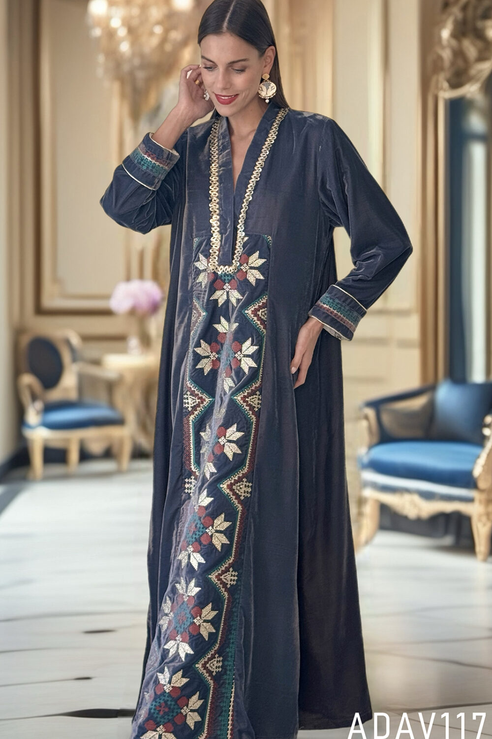 Kohinoor's Edge Kaftan