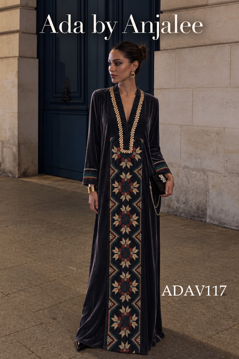 Kohinoor's Edge Kaftan
