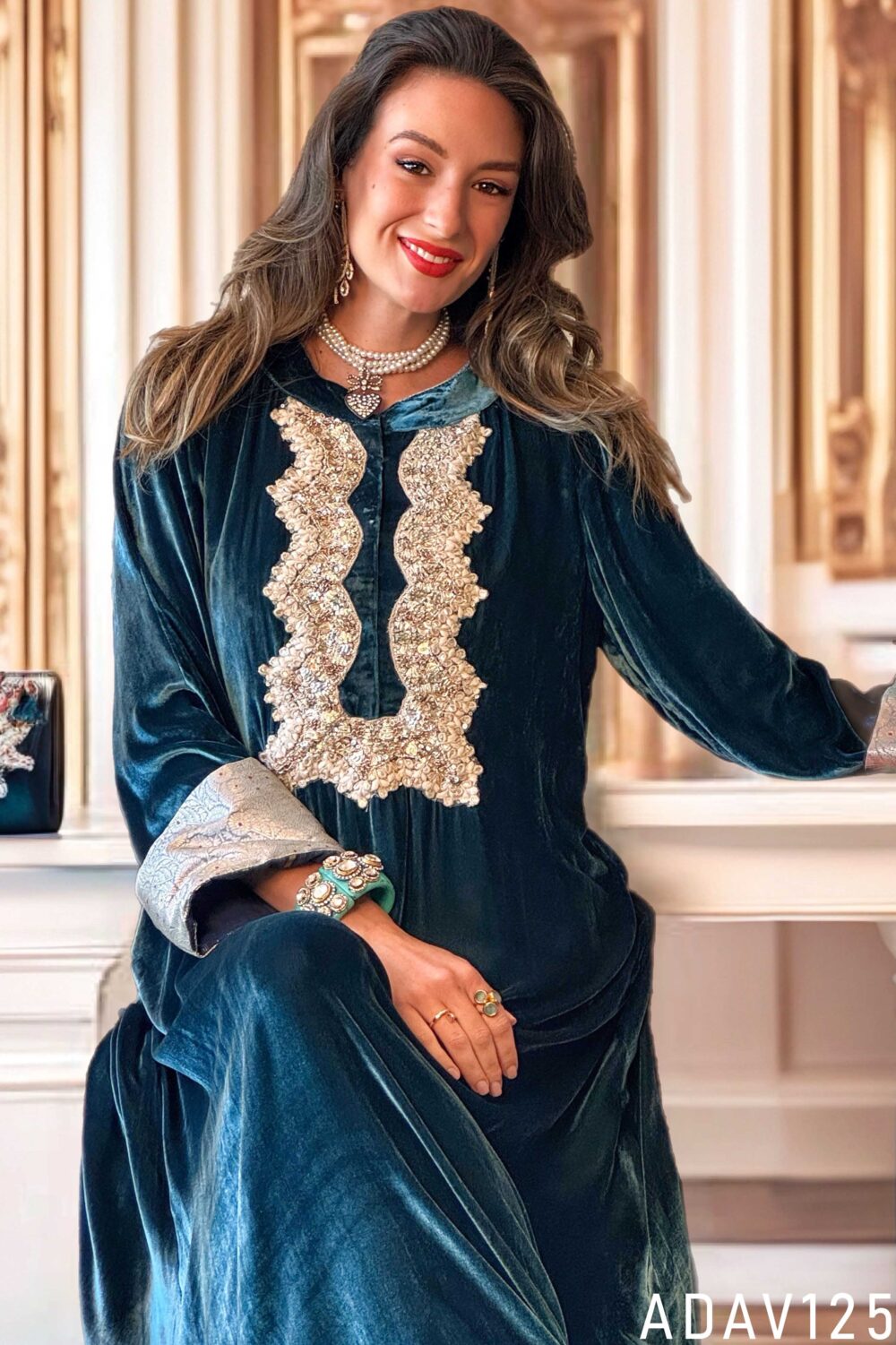 Velvet Stars Kaftan