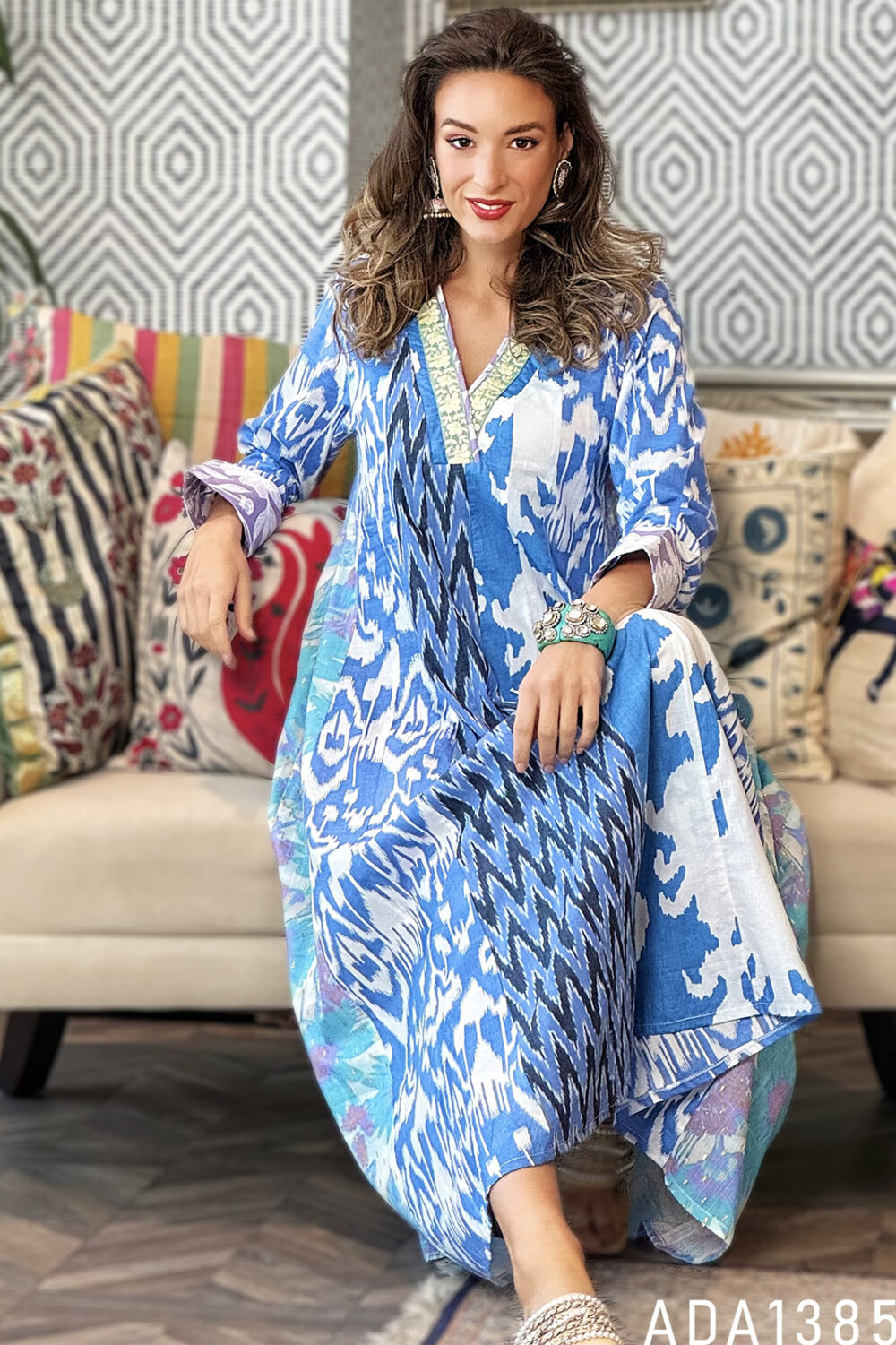 Sweet Lavender Kaftan