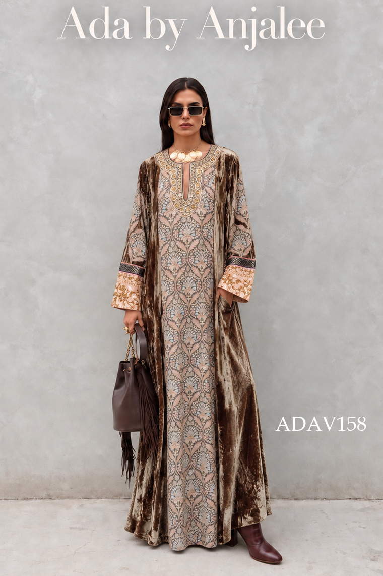 Platinum Veil Kaftan