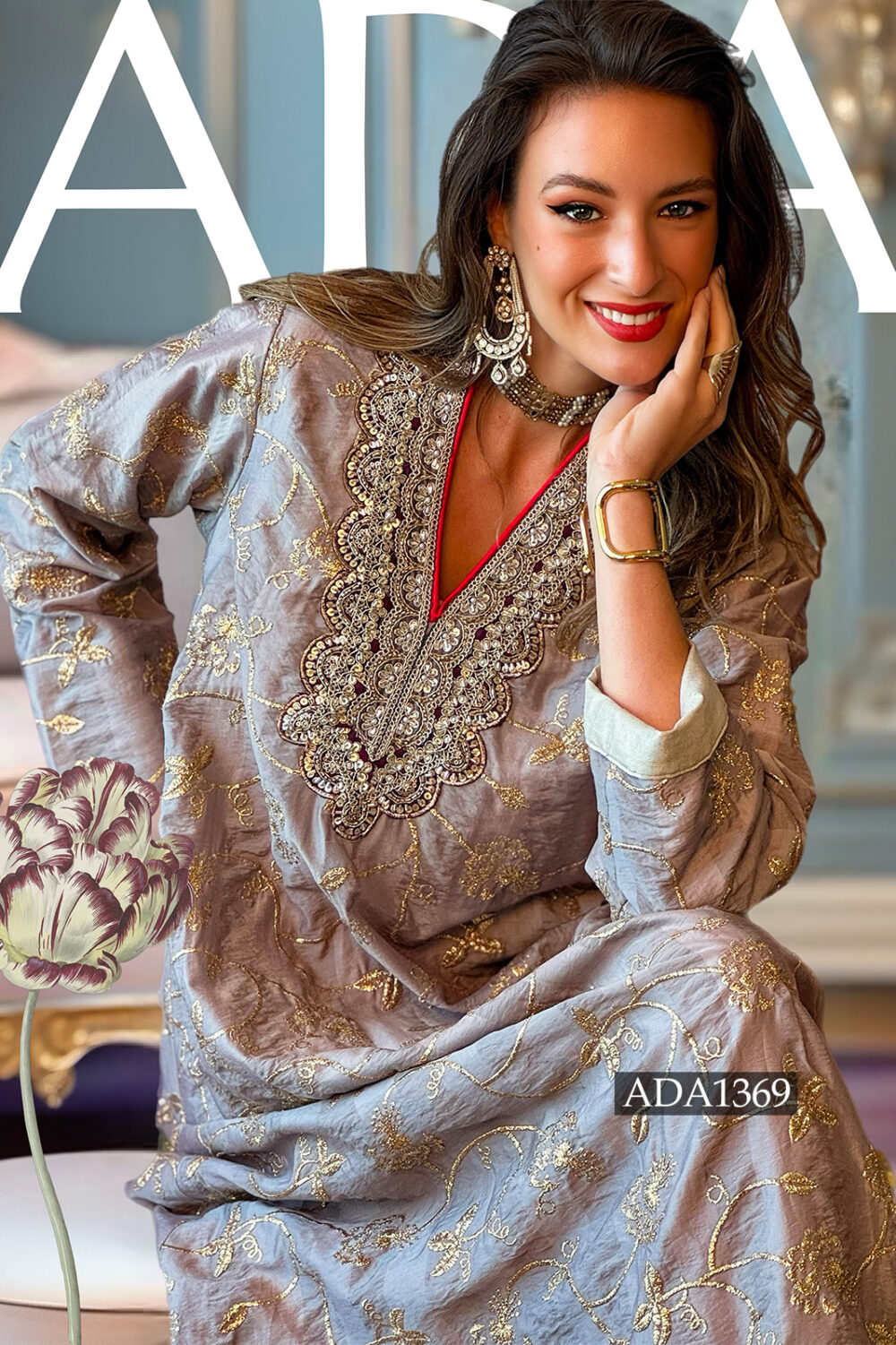 Primrose Veil Kaftan