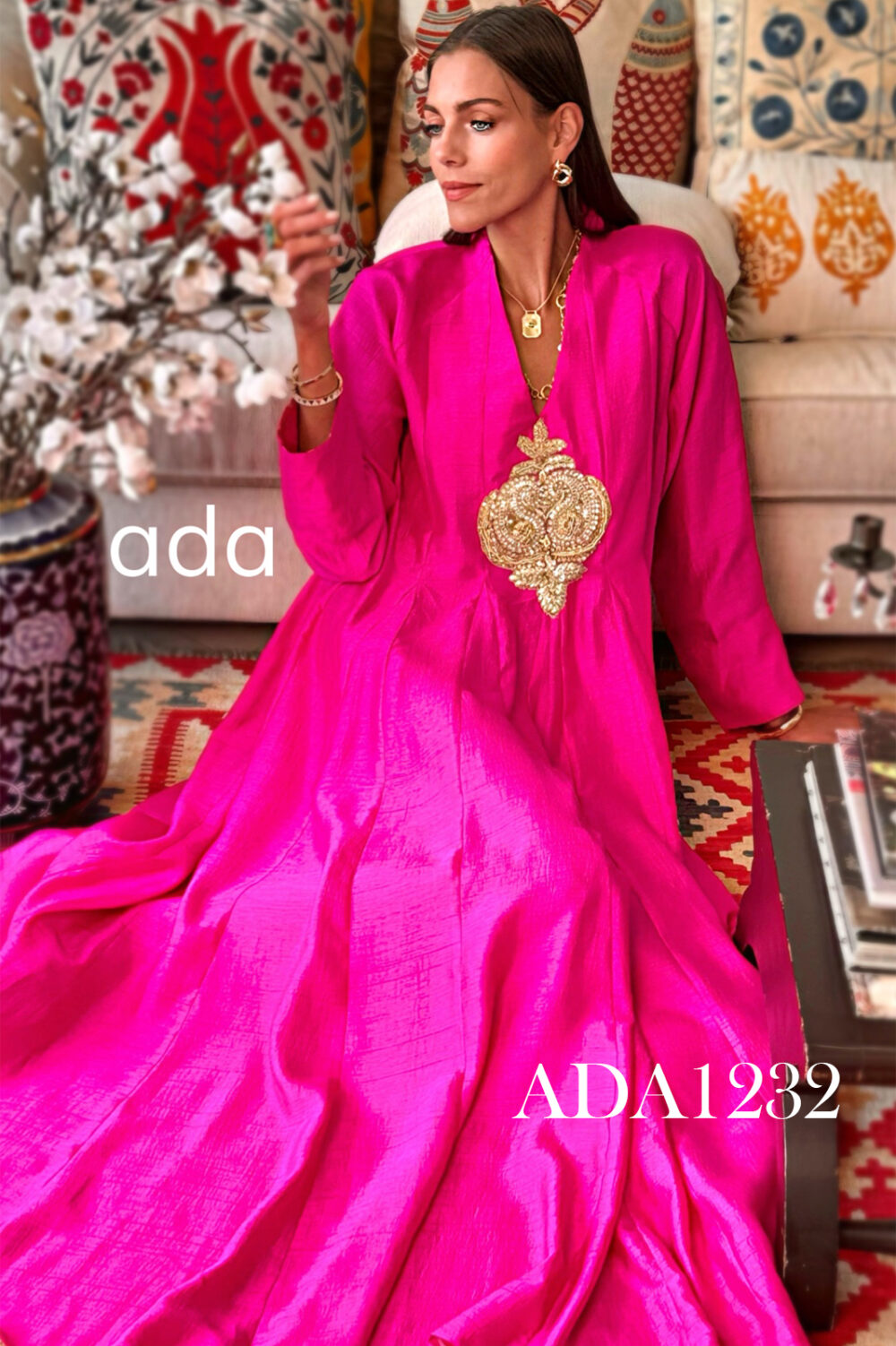 Pink Lagacy Kaftan