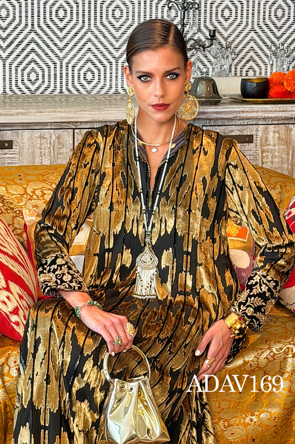 Gold Dynasty Kaftan