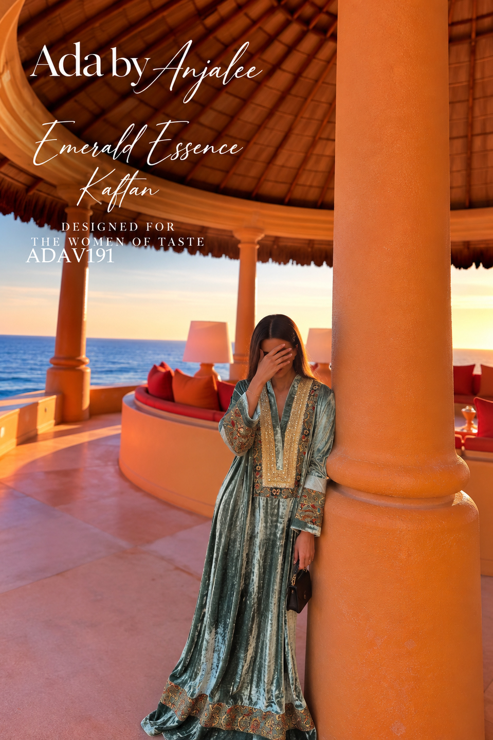 Emerald Essence Kaftan