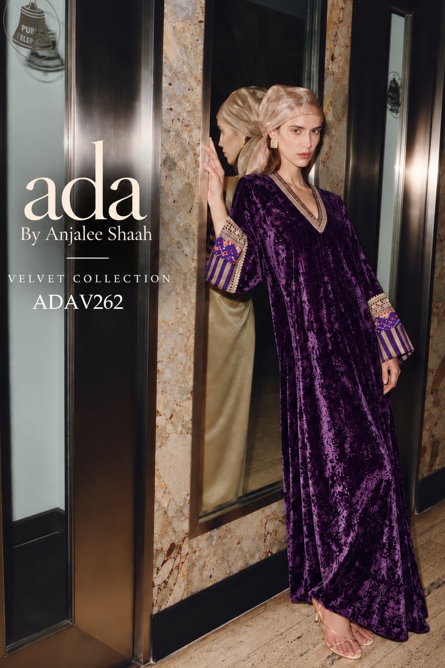 Royal Amethyst Kaftan