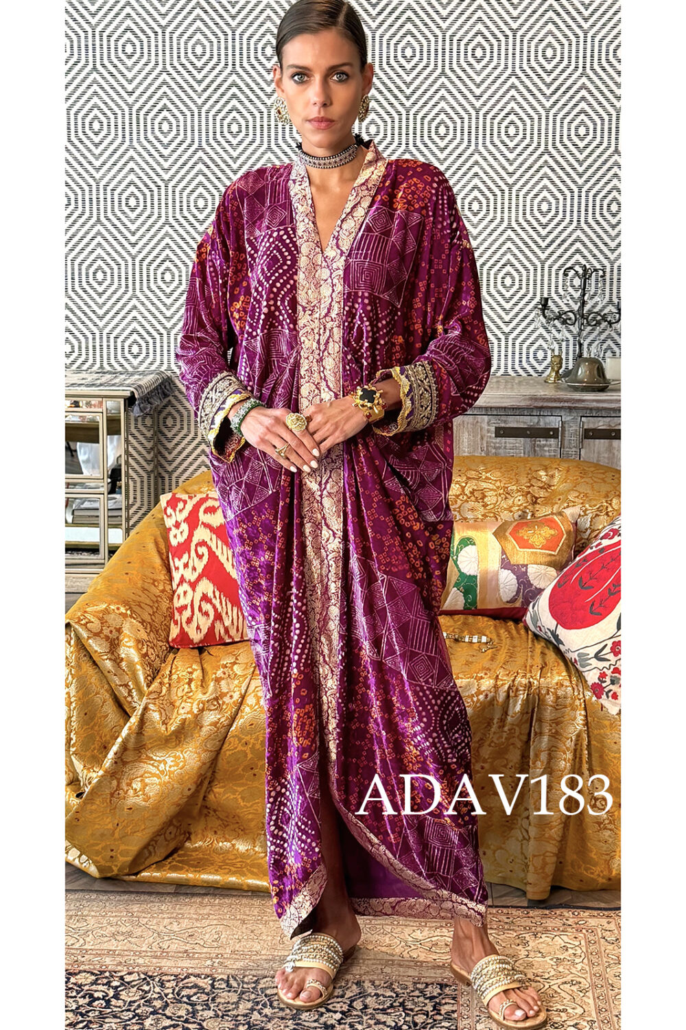 Imperial Dusk Kaftan