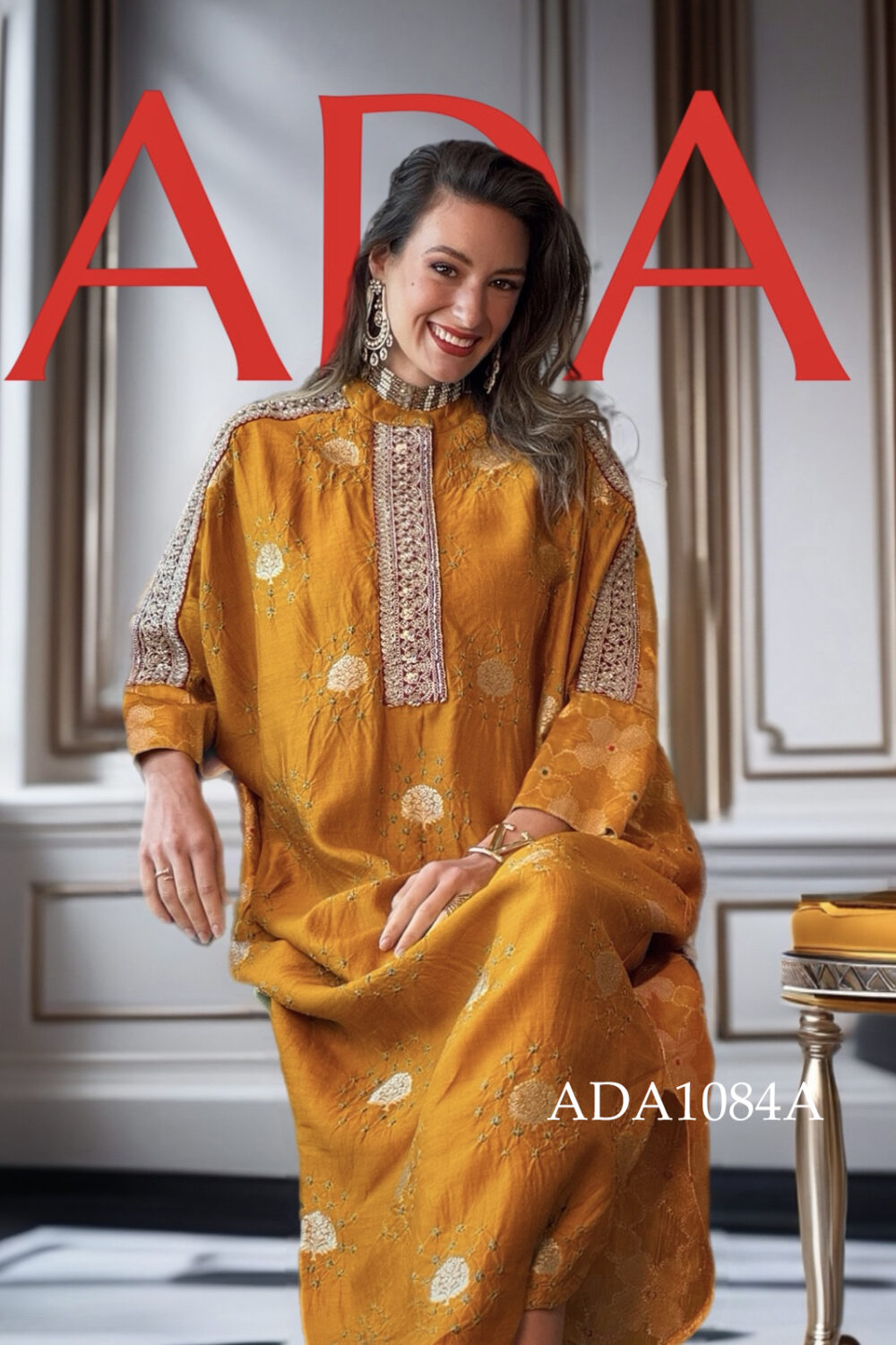 Amber Petals Kaftan
