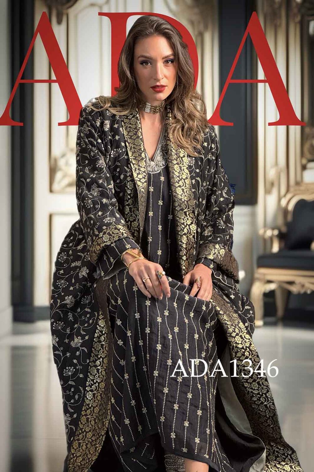 Aurora Obsidian Kaftan