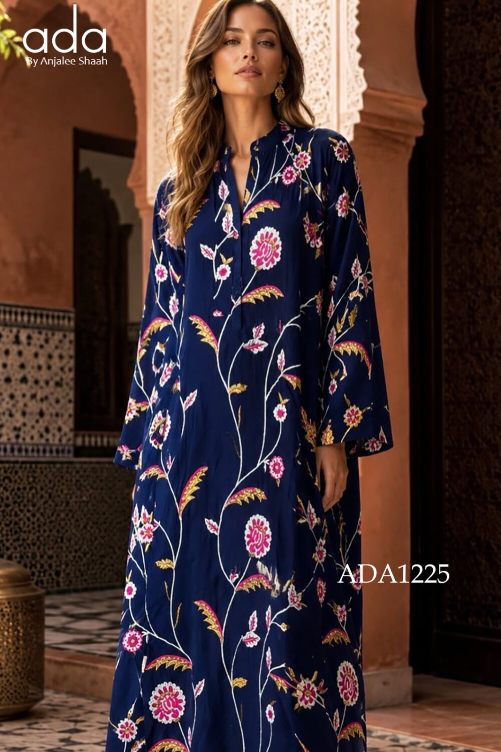 Jacquard Elegance Kaftan