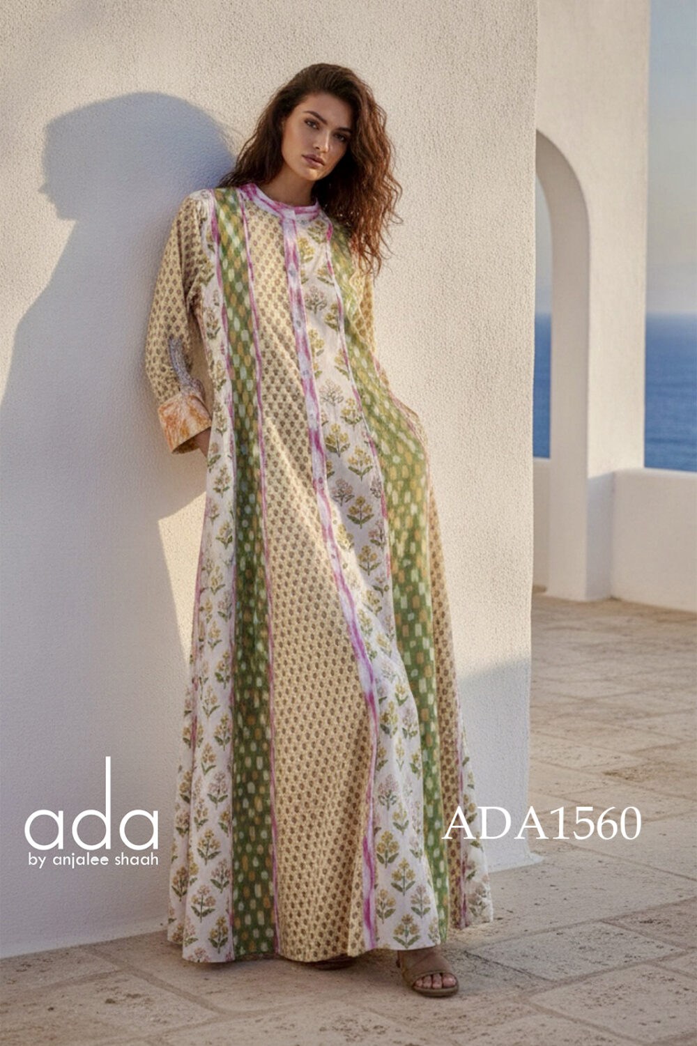 The Motif Grid Kaftan