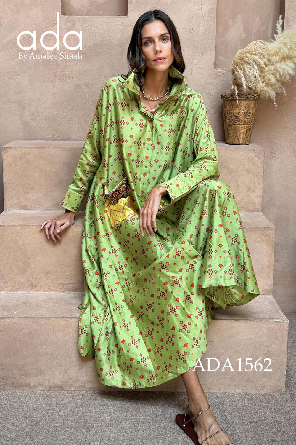 Saffron blaze Kaftan