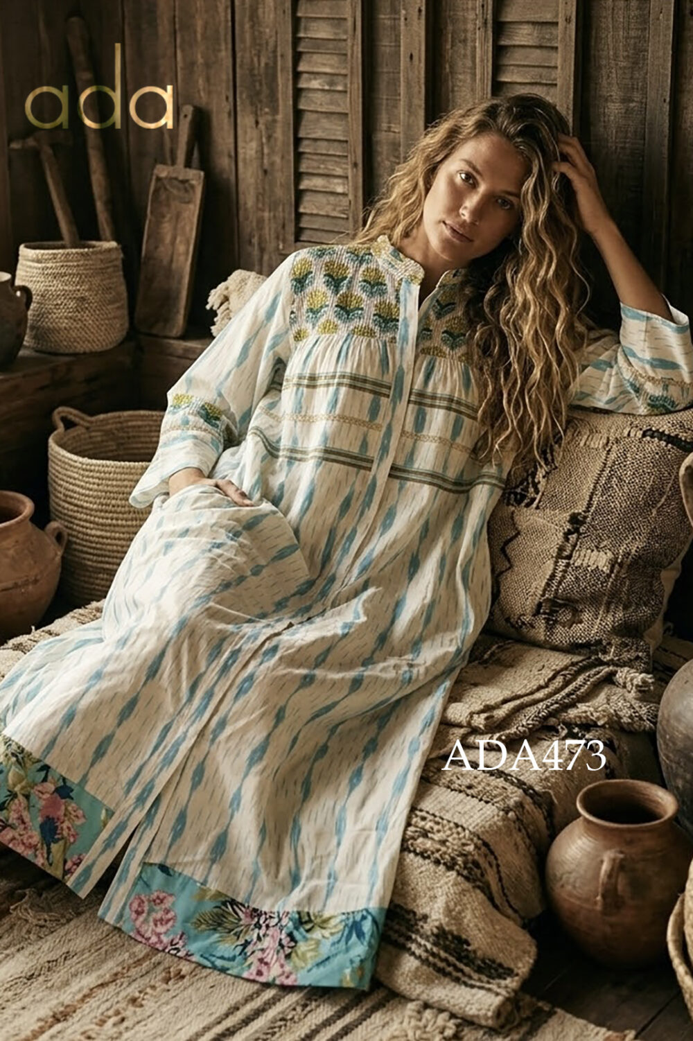 Ikat Gulzar Kaftan