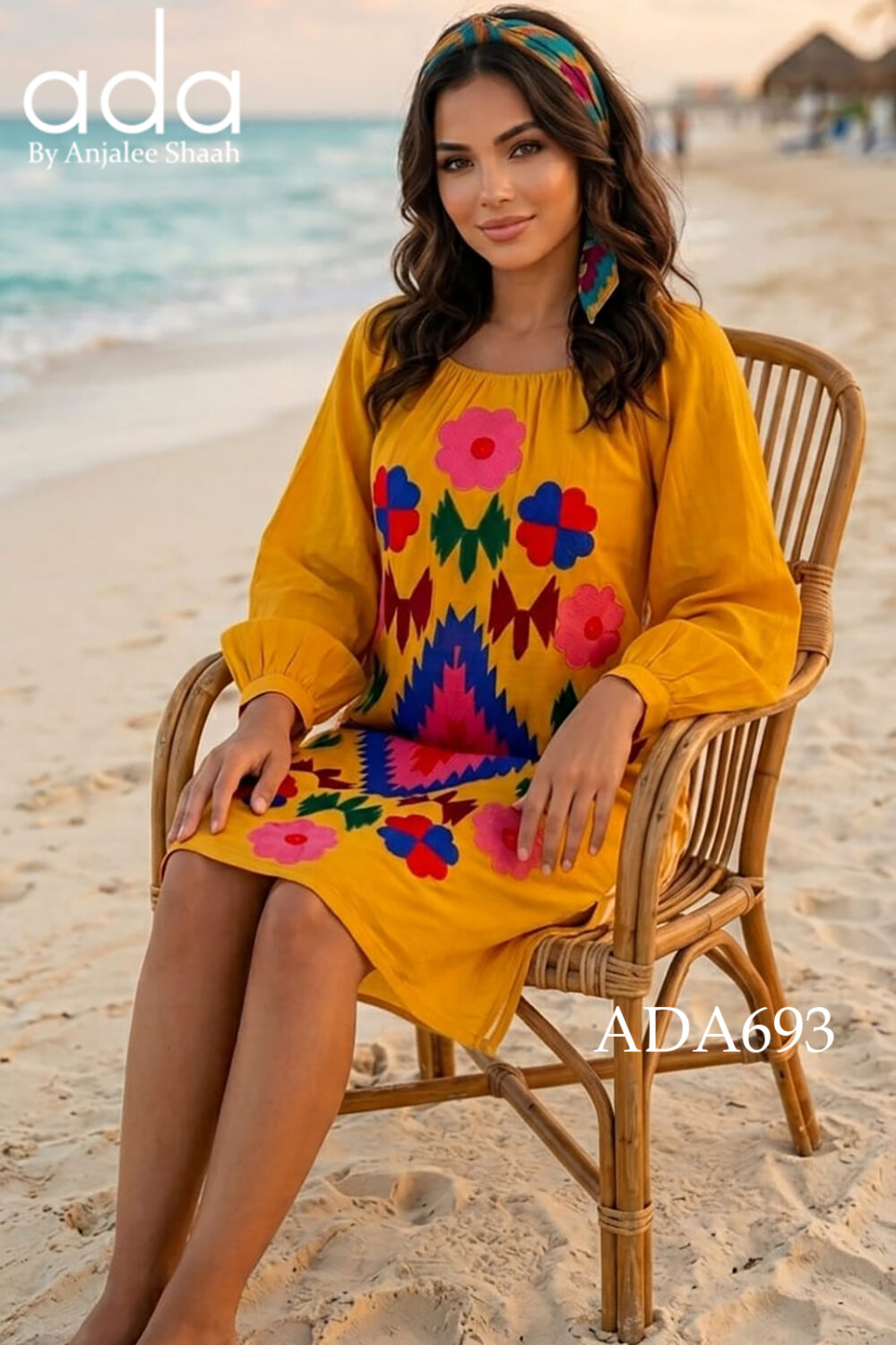 Neo-Tribal Midi dress