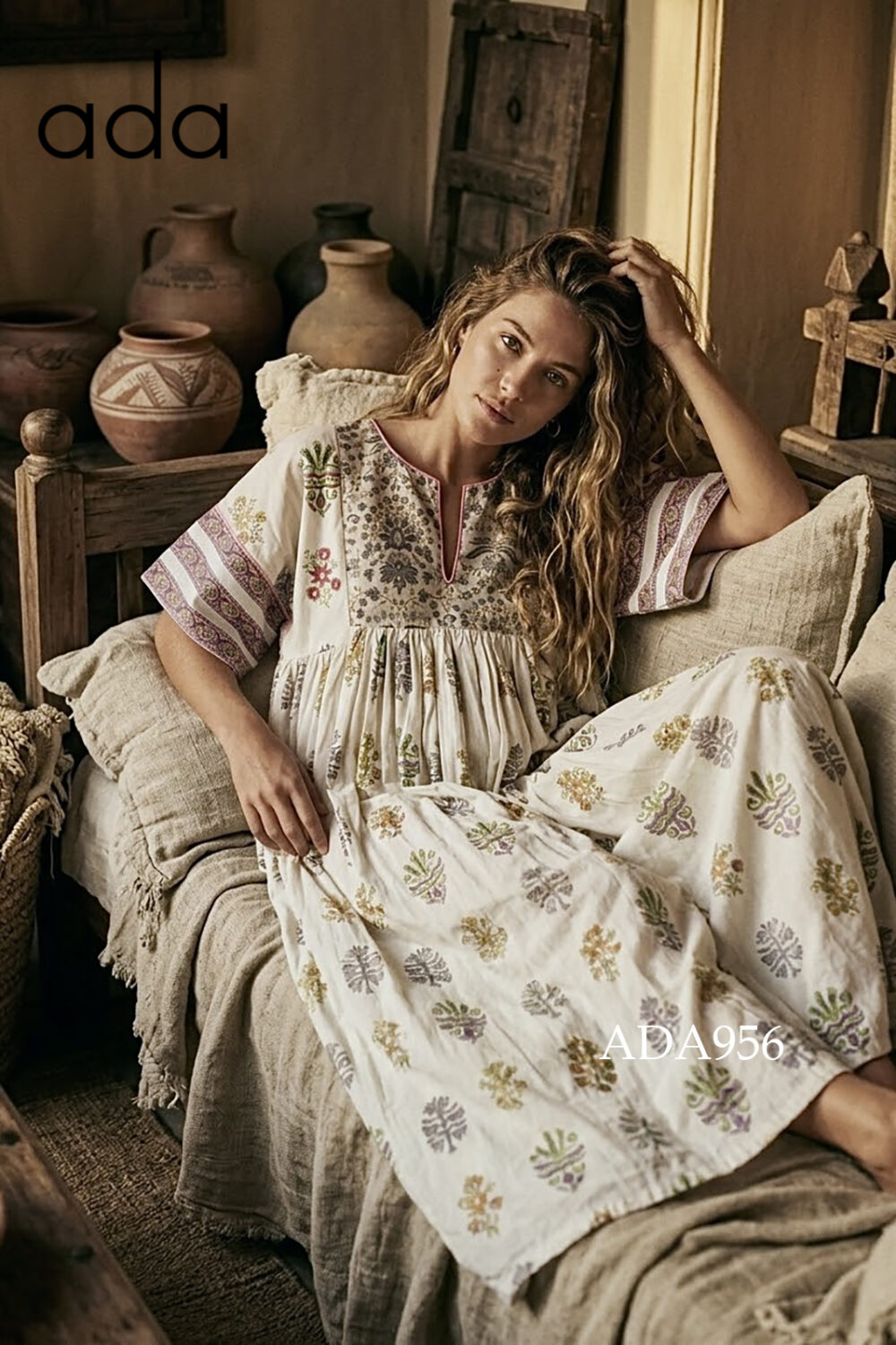 Divine Flora Kaftan