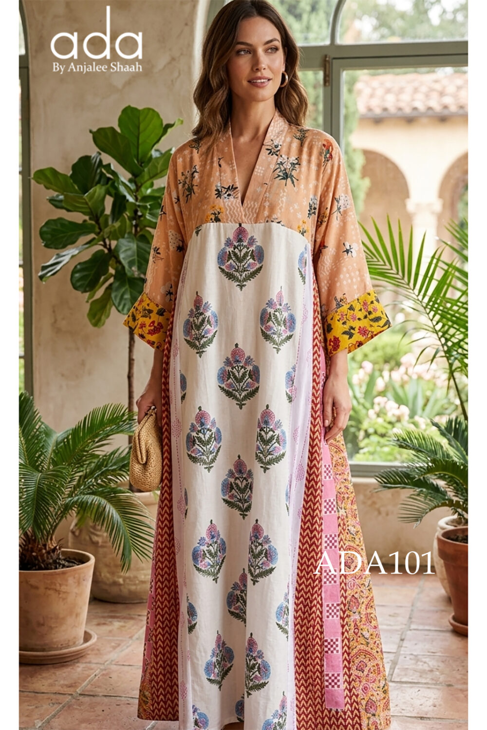 Harmony Mosaic Kaftan