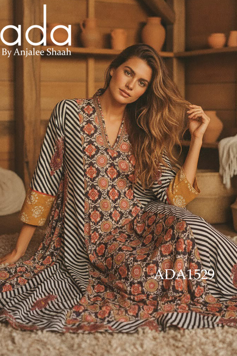 Terracotta Tile Kaftan