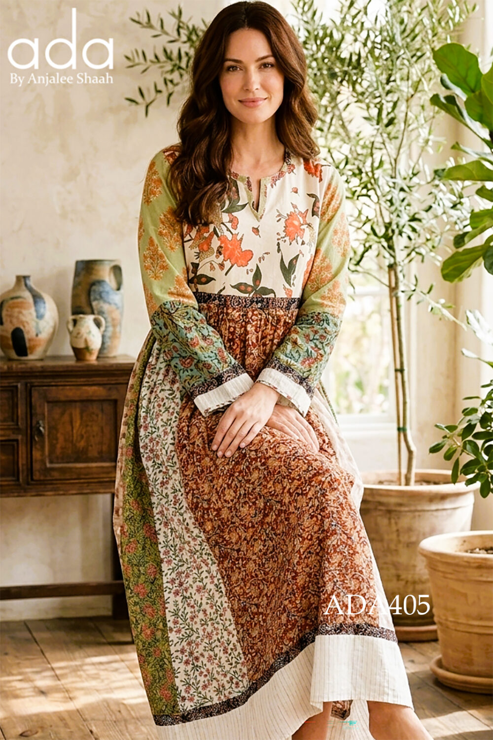 Yorkshire Bloom Kaftan