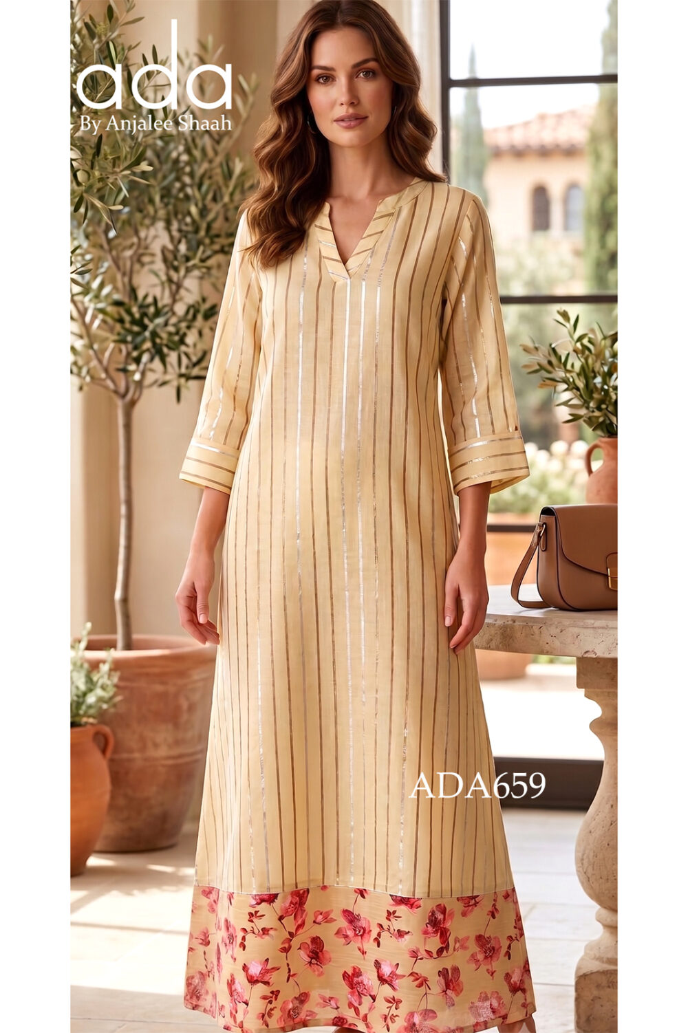 Wanderlust Mist Kaftan