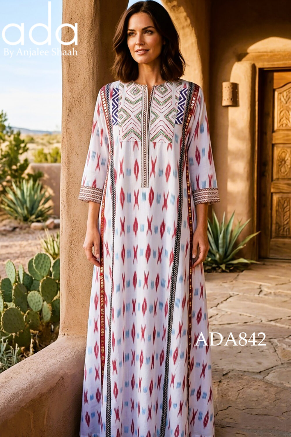 Nabaa Azraq Kaftan