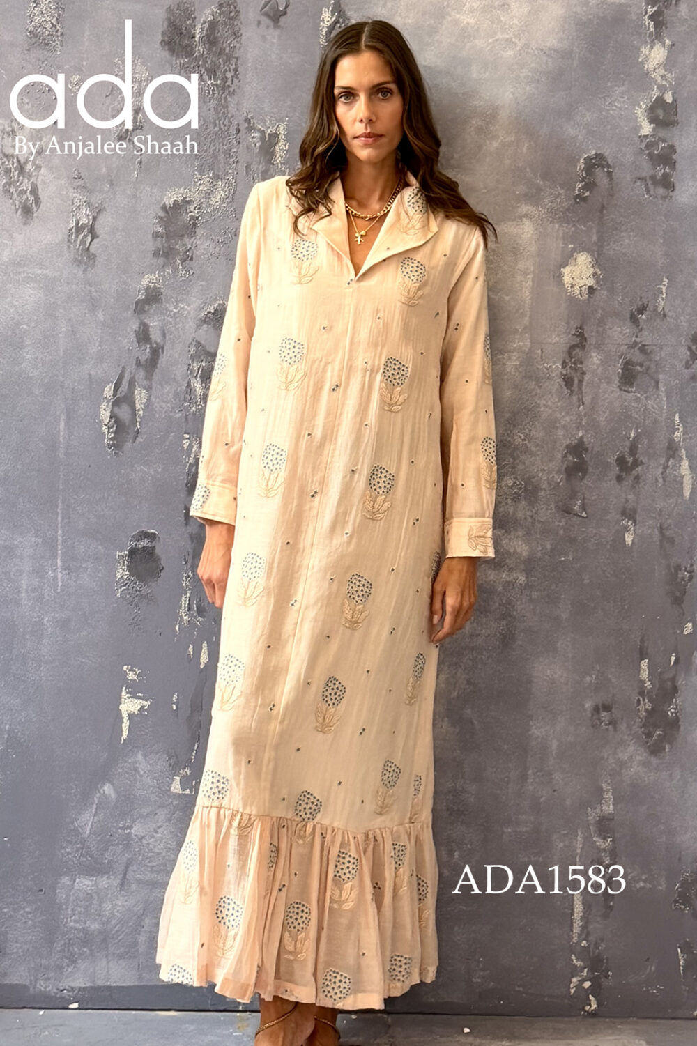 Floral Heritage Kaftan