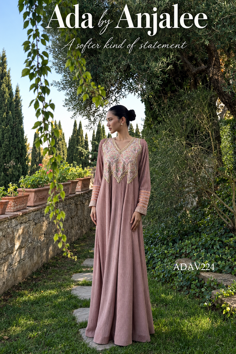 Serenade Stripe Kaftan
