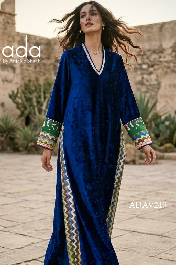 The Chevron Fusion Kaftan